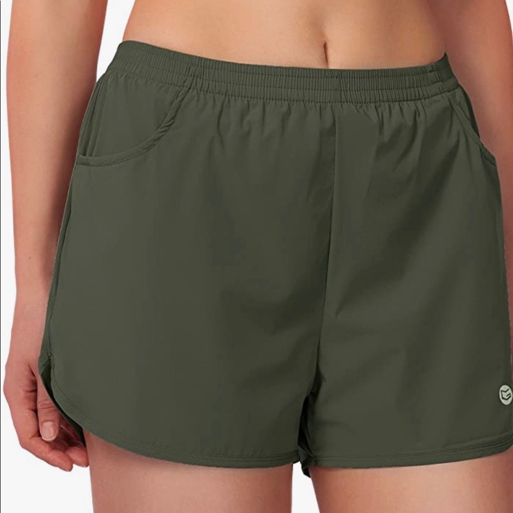G Gradual Women's Running Shorts 3" Athletic Shorts for Women withZipper Pockets